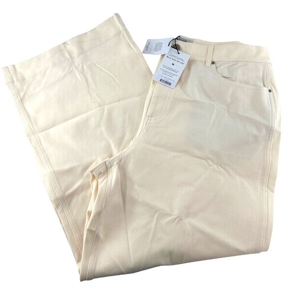 MM. LaFleur Women's Tusk The Milo Wide-Leg Jean Size 16 - Picture 4 of 11